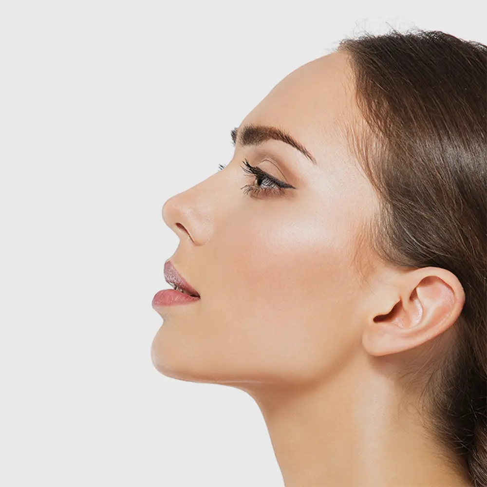 Ein ästhetisches Gesichtsprofil